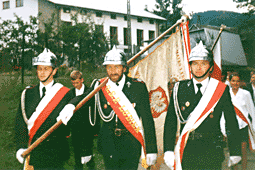 Dzie Patriotyczny - Poczet OSP Lubie
